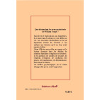 Les dessous de l'affaire Frogé